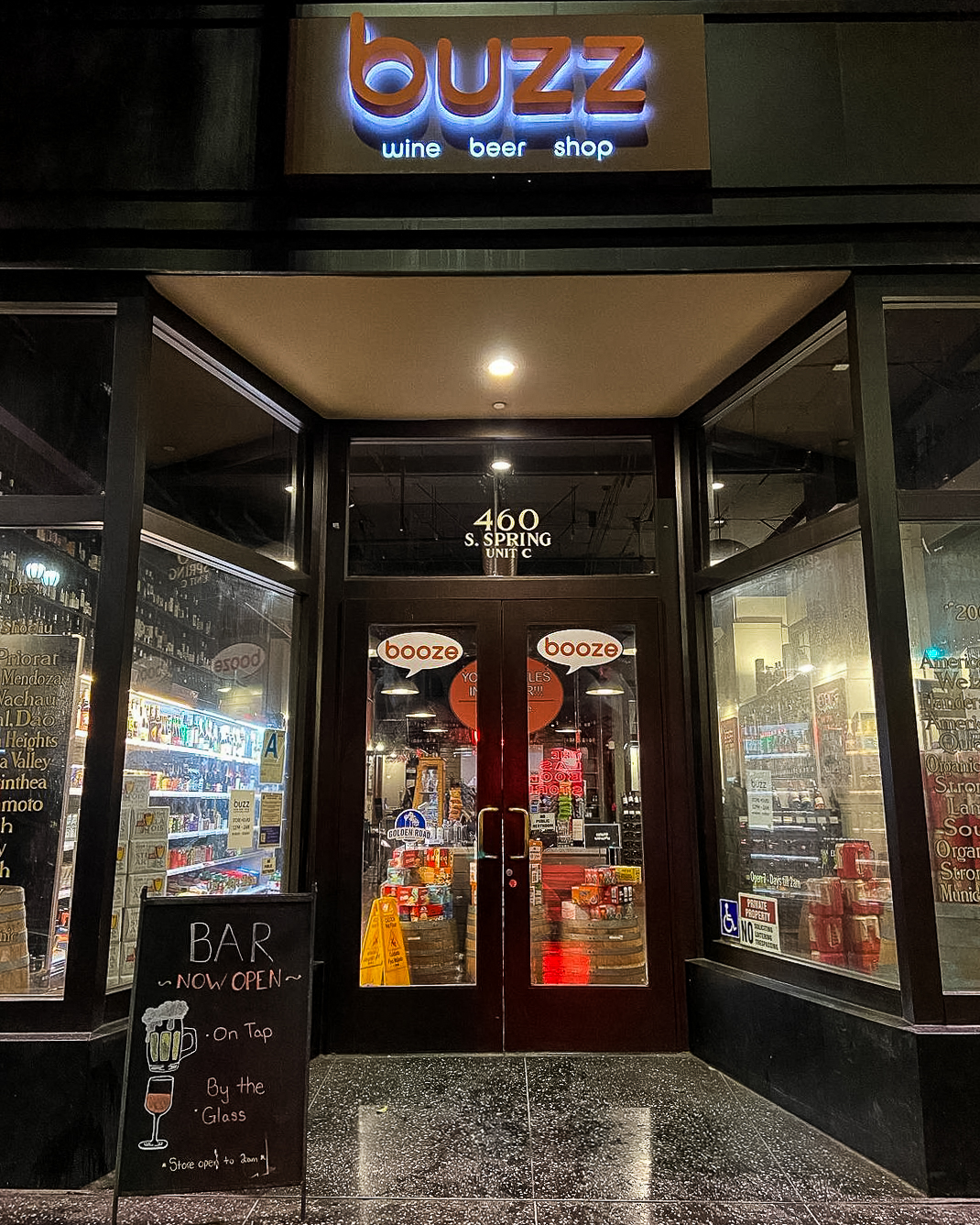 Buzz Wine Beer Shop in Downtown LA, CA Hopped