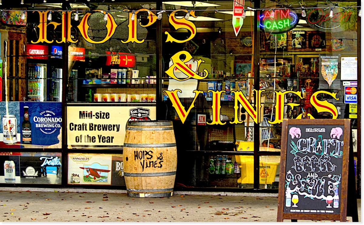 Hops & Vines Market in Long Beach, CA Hopped